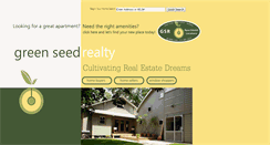 Desktop Screenshot of greenseedrealty.com