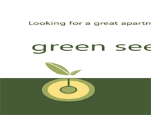 Tablet Screenshot of greenseedrealty.com